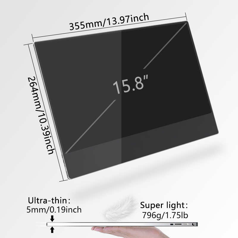 4k uhd touchscreen usb monitor