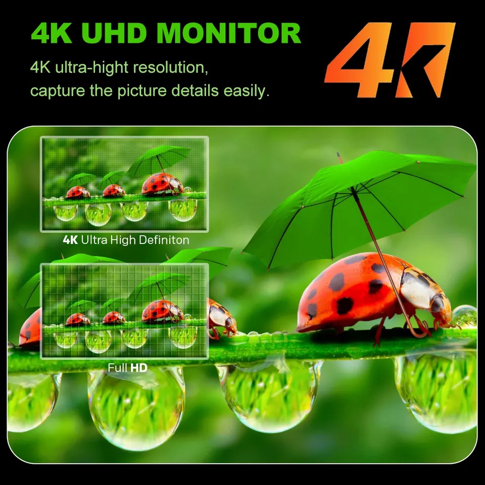 15.6 inch 4K Gravity Sensor Auto Rotation Monitor manufacturer